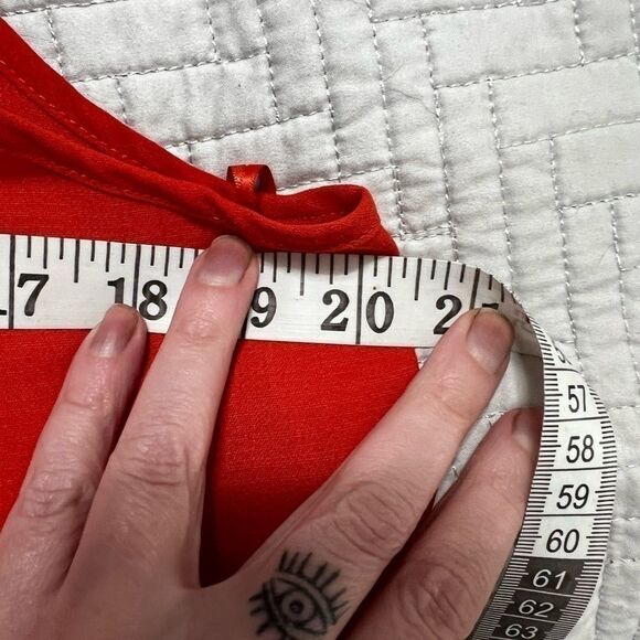 Anthropologie Paper Crane red / coral medium halter
Layered Tank - Picture 10 of 11